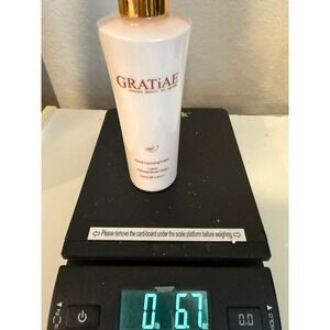 GRATIAE Organic Beauty Facial Cleansing Lotion 200ml 6.8oz Gold Cap